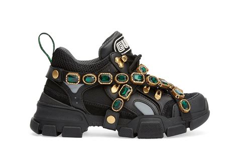 gucci high jewelry sneakers.